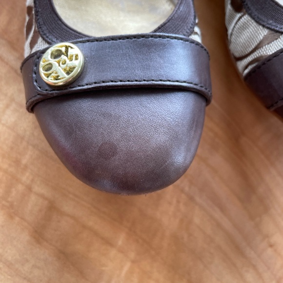 Coach Chelsea Cap-Toe Ballet Flats- Size 8 - Picture 6 of 13